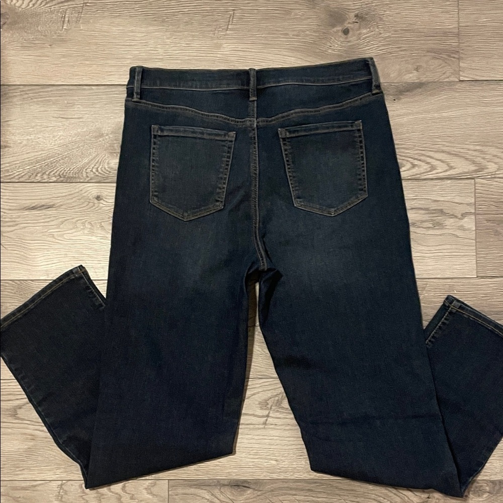 Ella Moss Dark Blue Straight Leg Jeans - Picture 7 of 7